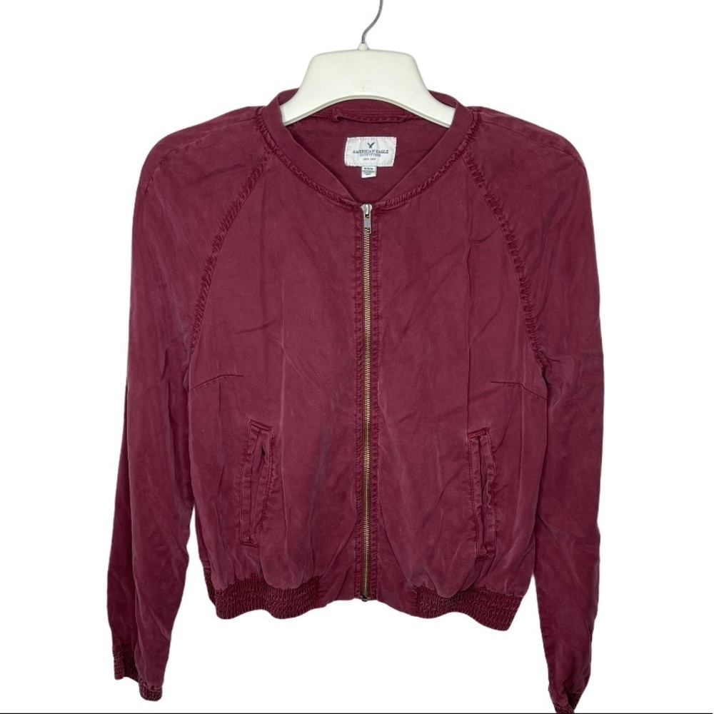 American Eagle Outfitters Jacket‎ Burgundy